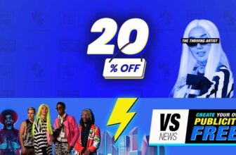 Coupon for VS News you CREATE CELEBRITIES discount 20%
