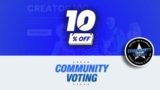 Coupon for Creator 100 you VOTED discount 10%